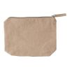 Trousse de maquillage en coton recyclé Cressida beige | sans marquage | non disponible | non disponible