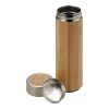 Bouteille thermos en bambou (420 ml) marron | sans marquage | non disponible | non disponible