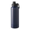 Gourde isotherme de 1 000 ml en acier inoxydable Nathaniel blanc | sans marquage | non disponible | non disponible