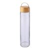 Gourde en verre de 500 ml avec dragonne Clarence marron | sans marquage | non disponible | non disponible