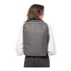 Sac à dos porte-ordinateur en rPET 300D Eulalia gris | sans marquage | non disponible | non disponible