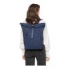 Sac à dos porte-ordinateur en polycoton 330 g/m2 Thaddeux bleu | sans marquage | non disponible | non disponible