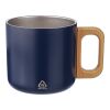 Mug en acier inoxydable recyclé Dwight argent | sans marquage | non disponible | non disponible