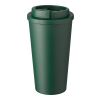 Mug double paroi en plastique PP Mackenzie vert | sans marquage | non disponible | non disponible