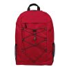 Sac à dos d'aventure en polyester rPET 600D Jari rouge