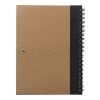 Carnet à spirale Stella noir | sans marquage | non disponible | non disponible