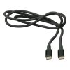Câble de charge et de transfert en nylon 35 W Jacob noir | sans marquage | non disponible | non disponible