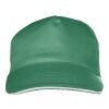 Casquette sandwich en coton jaune | sans marquage | non disponible | non disponible