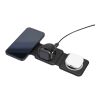 Chargeur sans fil Trigo | Recyclé | 3-en-1 noir