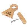 Porte-bouteille Vincio | Bambou recyclé marron