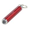 Porte-clés torche en métal orange