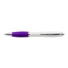 Stylo bille en ABS recyclé Trevor violet