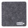 Sous-verre en feutre rPET Lawrence gris