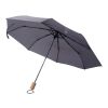 Parapluie pliable en polyester Brooklyn bleu