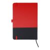 Carnet A5 en polyester rPET Yuna bleu cobalt