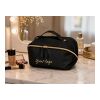 Trousse de toilette en PU recyclé Alon noir