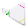 Surligneur triangulaire blanc