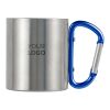 Mug double paroi 185 ml en acier inoxydable noir