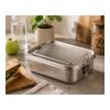 Lunch box en acier inoxydable Kasen argent