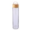 Gourde en verre de 500 ml avec dragonne Clarence marron
