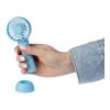 Ventilateur électrique portatif rechargeable en ABS Oren blanc