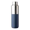 Botella termo de acero inox. reciclado (600 ml) Esen blanc