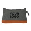 Trousse de toilette en polycanevas vert lime