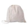 Sac à dos en coton 120 g/m2 beige