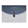 Pochette format A4 en PP bleu clair