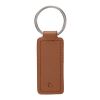 Porte-clés en peau de pomme et PU Sabrina marron