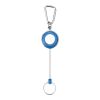 Porte-badge en plastique bleu cobalt | sans marquage | non disponible | non disponible