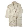 Peignoir en laine polaire beige | sans marquage | non disponible | non disponible