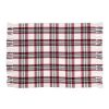 Couverture chenille en polyester (600 g/m²) rouge | sans marquage | non disponible | non disponible
