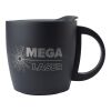 Mug étanche double paroi noir | sans marquage | non disponible | non disponible