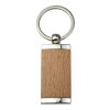 Porte-clés en bois et métal marron | sans marquage | non disponible | non disponible