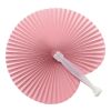Eventail en papier et plastique jaune | sans marquage | non disponible | non disponible