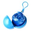 Etui boule contenant un poncho, bleu clair | sans marquage | non disponible | non disponible