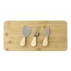 Set à fromage en bambou marron | sans marquage | non disponible | non disponible