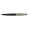 Stylo à plume Parker 51 en acier inoxydable noir | sans marquage | non disponible | non disponible