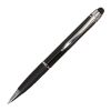 Stylo bille avec embase en gomme. noir | sans marquage | non disponible | non disponible