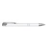 Stylo bille en métal blanc | sans marquage | non disponible | non disponible