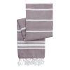 Serviette Hammam en 100% coton rouge foncé | sans marquage | non disponible | non disponible