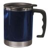 Mug isotherme en acier noir | sans marquage | non disponible | non disponible