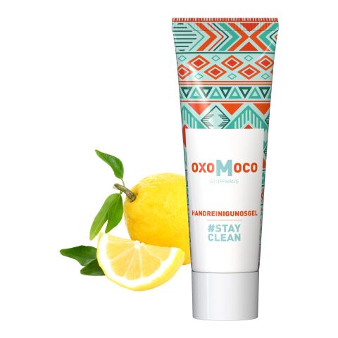 Tube de 25 ml - Gel de nettoyage des mains - FullbodyPrint Blanc | sans marquage