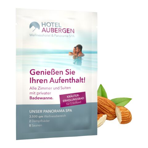 40 ml Bain Récréatif Pin-Cèdre&quot; (sachet) - Soft Touch Print Blanc | sans marquage
