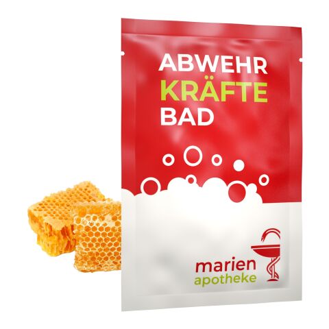 40 ml Bain de Soutien Immunitaire 40 ml &quot;Eucalyptus-Miel&quot; (sachet) - Soft Touch Print Blanc | sans marquage