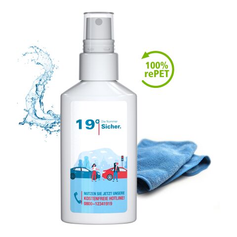 50 ml Spray - Nettoyant pour Cockpit de Voiture - Body Label Blanc | sans marquage