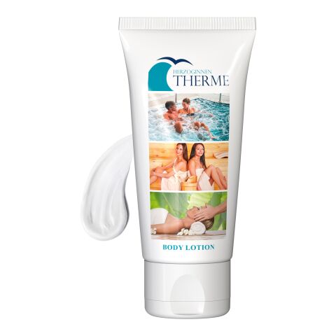 Tube de 50 ml - Body &amp; After Sun Lotion (Sensible) - FullbodyPrint Blanc | sans marquage