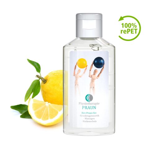 Bouteille de 50 ml - Gel pour le nettoyage des mains - Body Label Transparent | sans marquage