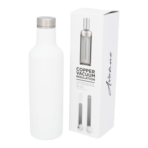 Bouteille isolante Pinto Standard | Blanc | sans marquage | non disponible | non disponible